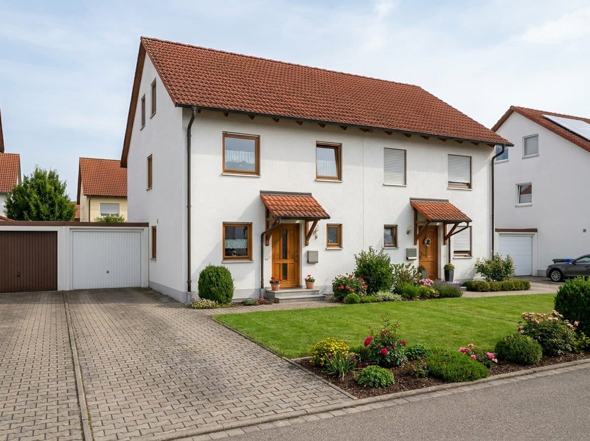 4-Zimmer-Doppelhaushälfte, 100 m², Garten, Haselbrück — Haus — Waldbrück